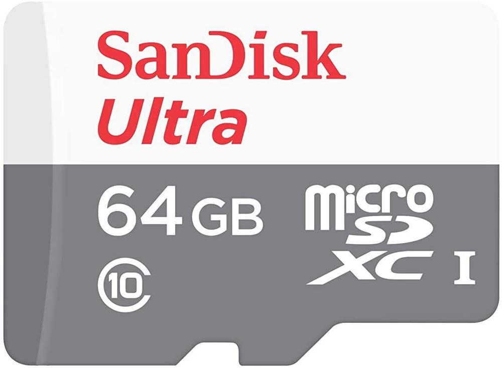 Флеш карта microSDXC Sandisk 64GB SDSQUNR-064G-GN3MN Ultra w/o adapter