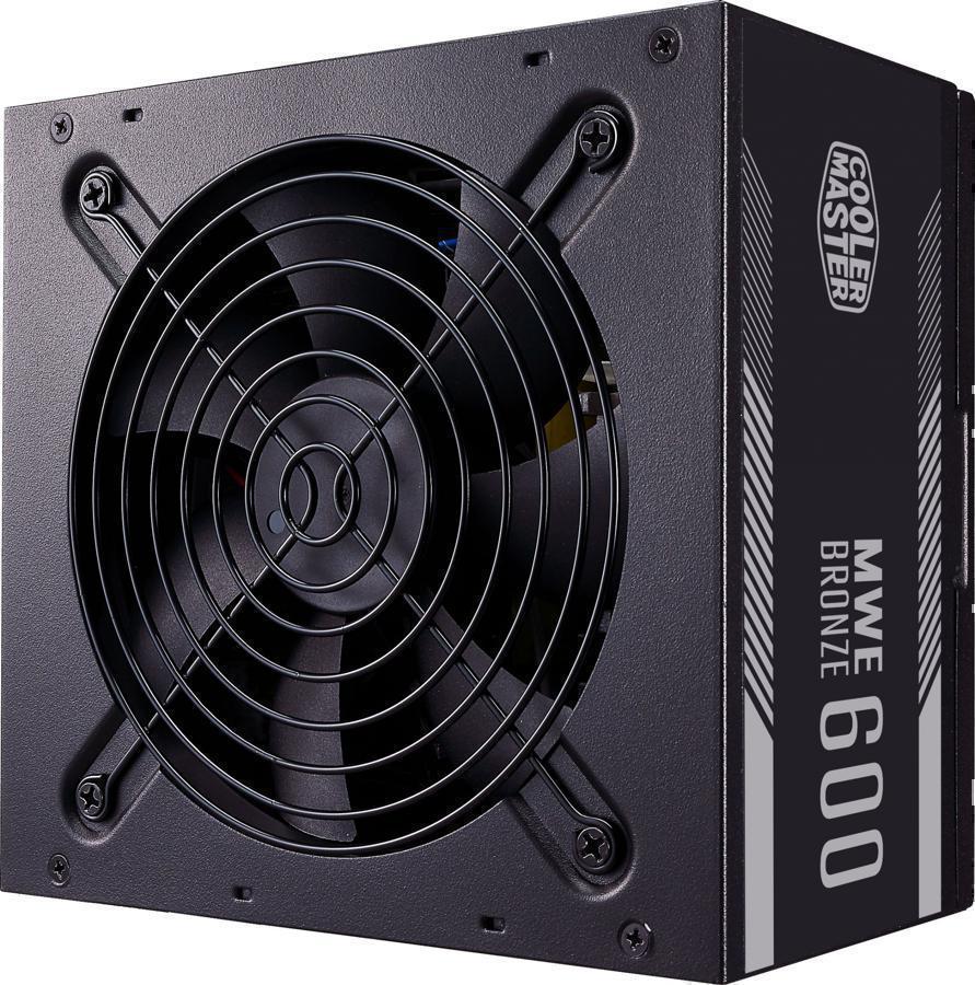 Блок питания Cooler Master ATX 600W MWE Bronze V2 80+ bronze (20+4pin) APFC 120mm fan 6xSATA RTL