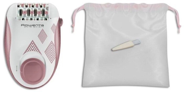Эпилятор Rowenta EP2900F1 скор.:2 насад.:1 от электр.сети белый/розовый
