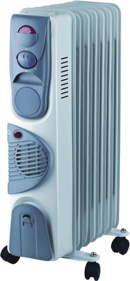 Радиатор масляный Oasis BB-25T 2500Вт серый