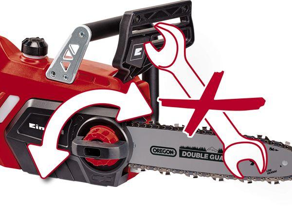 Цепная пила Einhell PXC GE-LC 18 Li Kit аккум. дл.шины:10" (25cm) 1аккум. 3Ач ЗУ (4501760)
