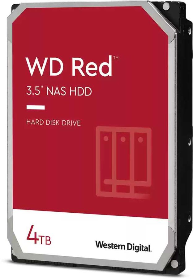 Жесткий диск WD SATA-III 4Tb WD40EFAX Red (5400rpm) 256Mb 3.5"