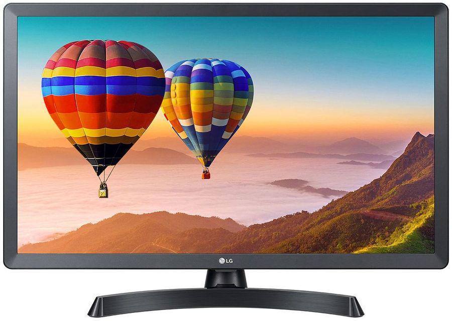 Телевизор LED LG 28" 28TN515V-PZ металлический серый/черный HD 50Hz DVB-T2 DVB-C DVB-S2 USB