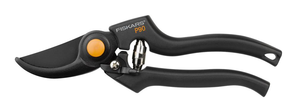 Секатор плоскостной Fiskars P90 черный/желтый (1001530)