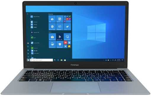 Ноутбук Prestigio SmartBook 141С5 Celeron N3350 4Gb eMMC64Gb Intel HD Graphics 500 14.1" TN HD (1366x768) Windows 10 Professional dk.grey WiFi BT Cam 4800mAh Bag