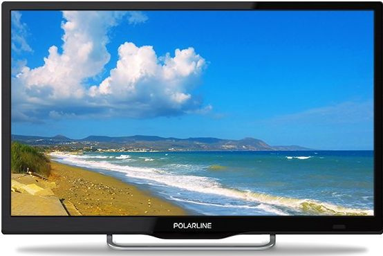 Телевизор LED PolarLine 24" 24PL51TC-SM черный HD 50Hz DVB-T DVB-T2 DVB-C WiFi Smart TV (RUS)