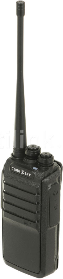 Рация Turbosky T8 16кан. до 9км компл.:1шт аккум. черный (13443)