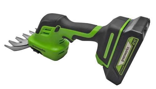 Кусторез/ножницы для травы Greenworks G24SHTаккум. (1600607)