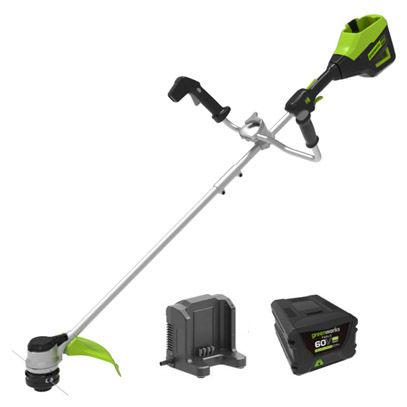 Триммер электрический Greenworks GD60BCB аккум. разбор.штан. реж.эл.:леска