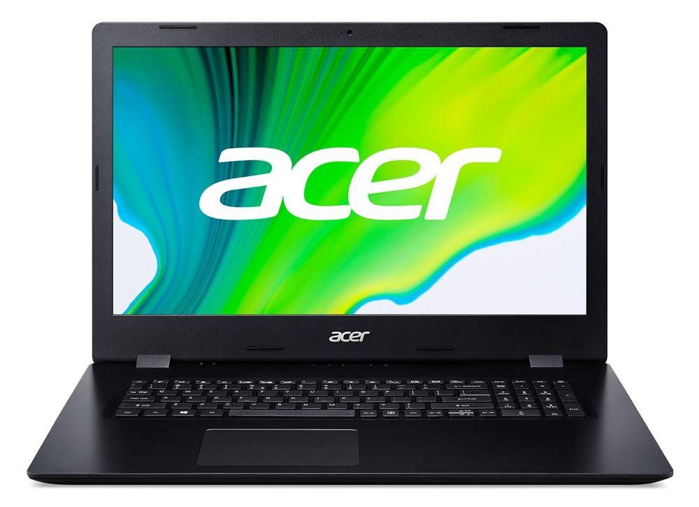 Ноутбук Acer Aspire 3 A317-52-37NL Core i3 1005G1 4Gb SSD256Gb DVD-RW Intel UHD Graphics 17.3" TN HD+ (1600x900) Eshell black WiFi BT Cam