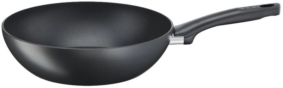 Сковорода ВОК (WOK) Tefal Ultimate G2681972 круглая 28см ручка несъемная (без крышки) черный (2100118301)