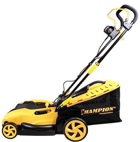 Газонокосилка роторная Champion EM3815 1600Вт