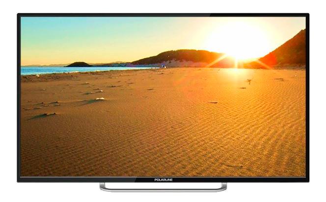 Телевизор LED PolarLine 42" 42PL11TC-SM черный FULL HD 50Hz DVB-T DVB-T2 DVB-C USB WiFi Smart TV (RUS)