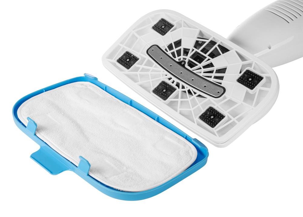 Швабра паровая Starwind SSM5333 1300Вт белый/голубой