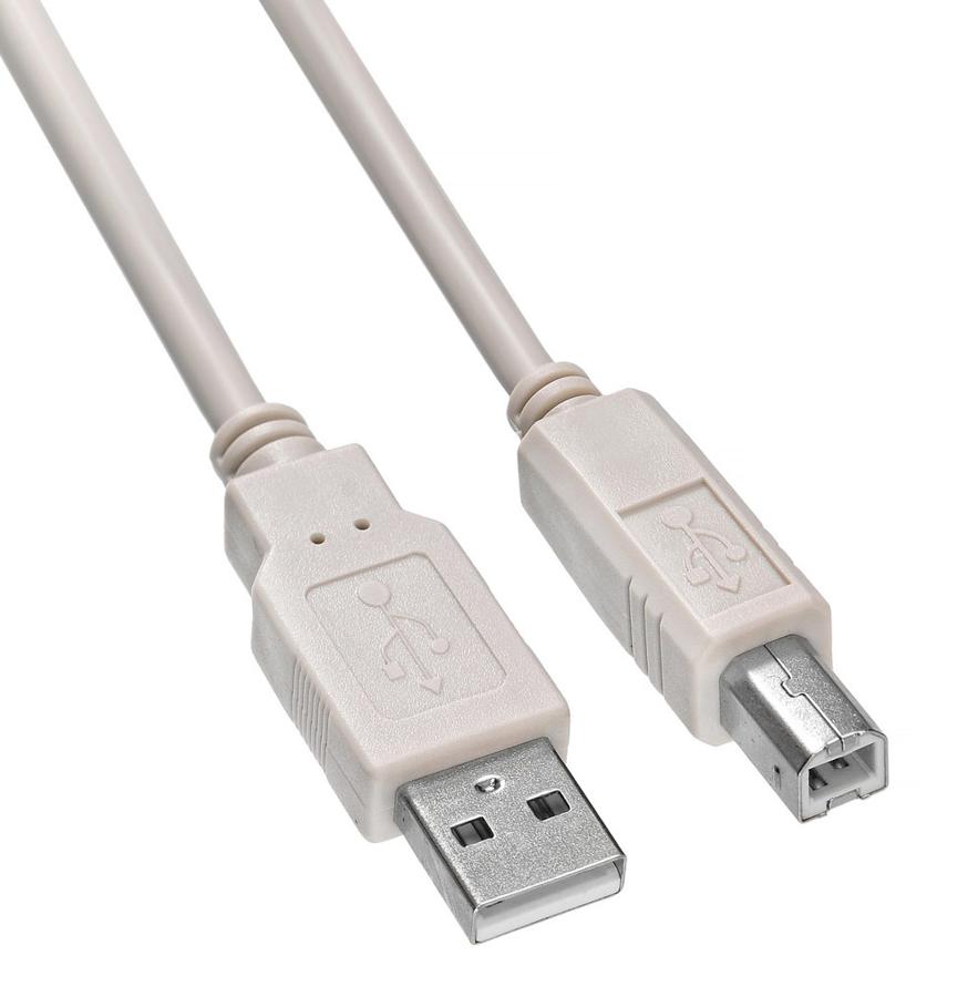 Кабель Buro USB A(m) USB B(m) 1.5м (USB-A-B-1.5C)