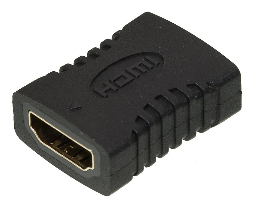 Адаптер аудио-видео Buro HDMI (f)/HDMI (f) черный (BHP-ADP-HDMI-1.4)