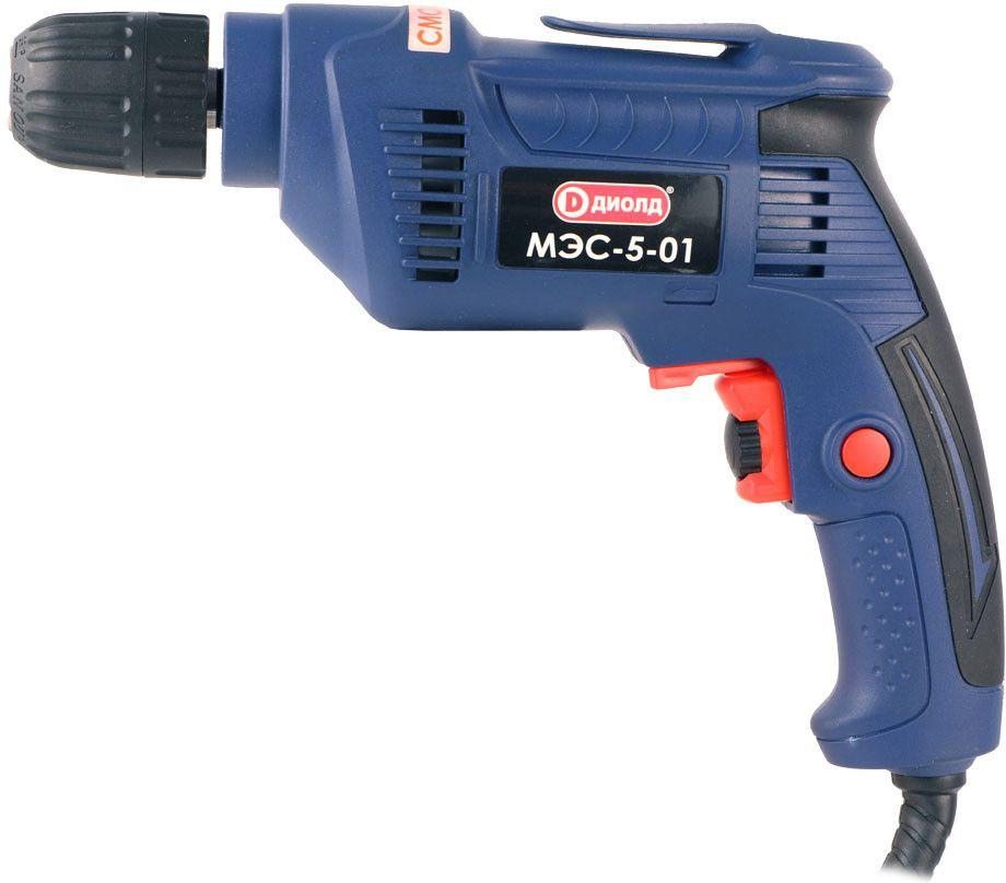 Дрель безударная Диолд МЭС-5-01 с СЗП 550Вт патрон:быстрозажимной реверс (10011021)