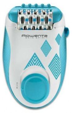 Эпилятор Rowenta EP2910F1 скор.:2 насад.:1 от электр.сети белый/голубой