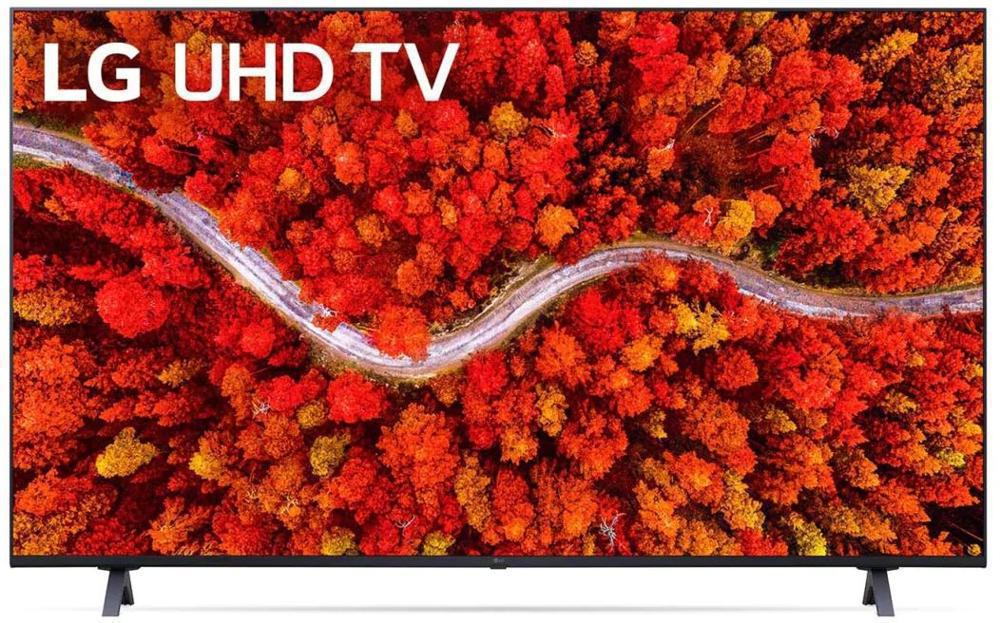 Телевизор LED LG 60" 60UP80006LA черный Ultra HD 60Hz DVB-T DVB-T2 DVB-C DVB-S DVB-S2 USB WiFi Smart TV (RUS)