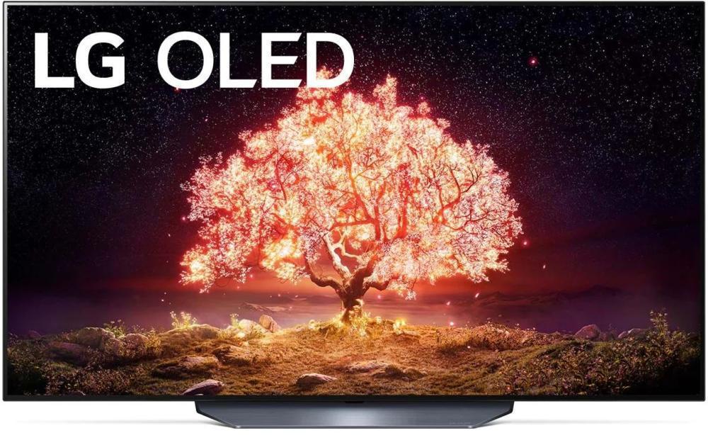 Телевизор OLED LG 55" OLED55B1RLA серебристый Ultra HD 120Hz DVB-T2 DVB-C DVB-S2 USB WiFi Smart TV (RUS)