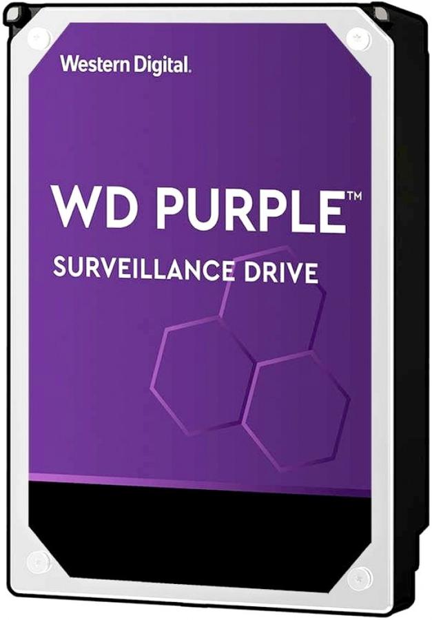 Жесткий диск WD Original SATA-III 8Tb WD84PURZ Surveillance Purple (5640rpm) 128Mb 3.5"