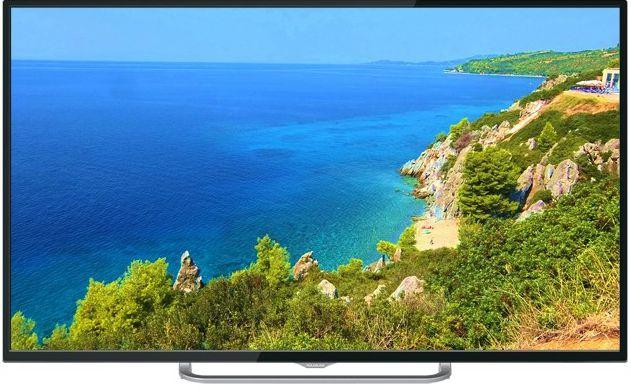 Телевизор LED PolarLine 50" 50PL51TC-SM черный FULL HD 50Hz DVB-T DVB-T2 DVB-C WiFi Smart TV (RUS)