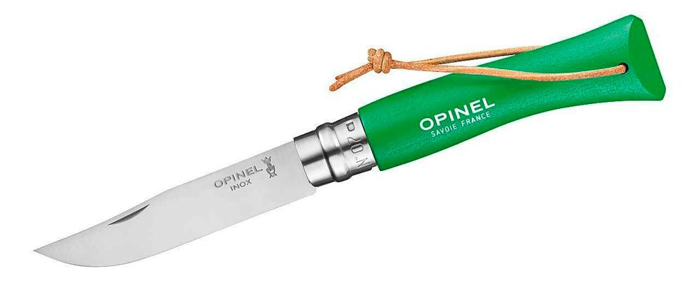 Нож перочинный Opinel Tradition Trekking №07 (002210) 185мм зеленый