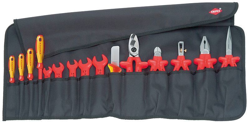 Набор инструментов Knipex KN-989913 15 предметов диэлектр.покр.