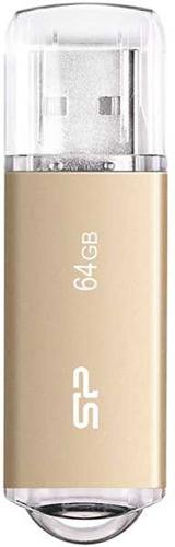 Флеш Диск Silicon Power 64Gb Ultima II-I Series SP064GBUF2M01V1GB6 USB2.0 золотистый