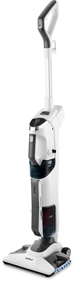 Пылесос паровой Kitfort КТ-595 1800Вт белый/серый
