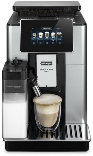 Кофемашина Delonghi ECAM610.55.SB 1450Вт черный/серебристый