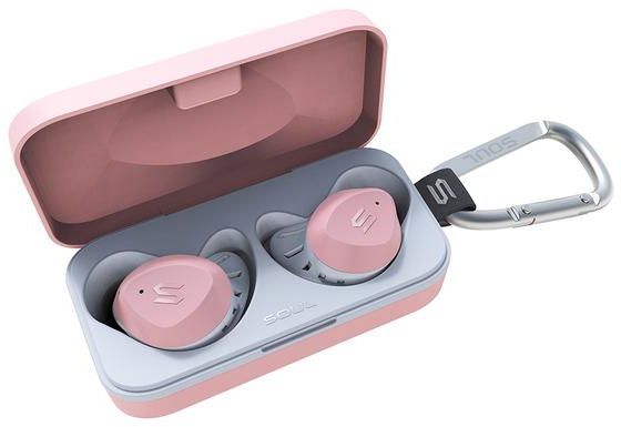 Гарнитура внутриканальные Soul S-FIT розовый беспроводные bluetooth в ушной раковине (80001130)