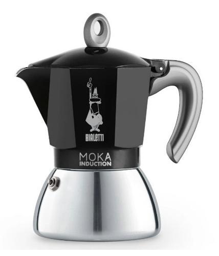 Кофеварка Bialetti Moka Induction 0.27л нерж.сталь черный (6936)