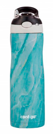 Термос-бутылка Contigo Ashland Couture Chill 0.59л. голубой (2127680)