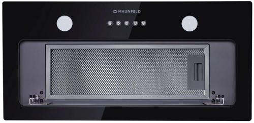 Вытяжка встраиваемая Maunfeld Trapeze 601GG черный управление: кнопочное (1 мотор)