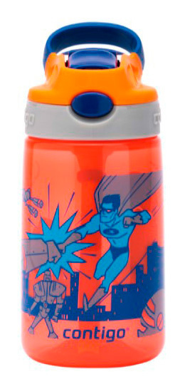 Бутылка Contigo Gizmo Flip 0.42л красный/синий пластик (2116115)
