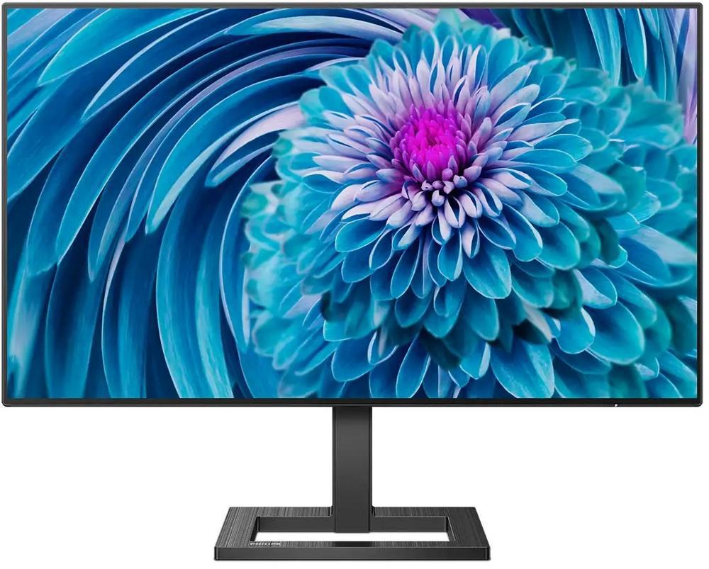 Монитор Philips 27" 275E2FAE (00/01) черный IPS LED 1ms 16:9 HDMI M/M матовая HAS 350cd 2560x1440 75Hz FreeSync DP 2K 5.23кг