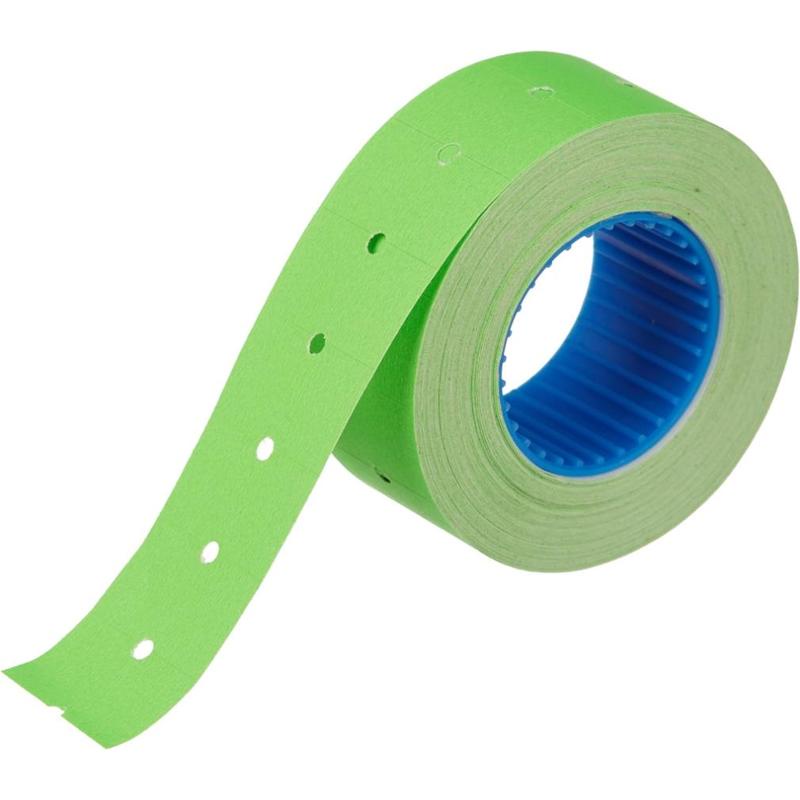 Этикет-лента ФР-00000025 прямая сегм.:16x26мм самоклей. 1000шт/рул зеленый