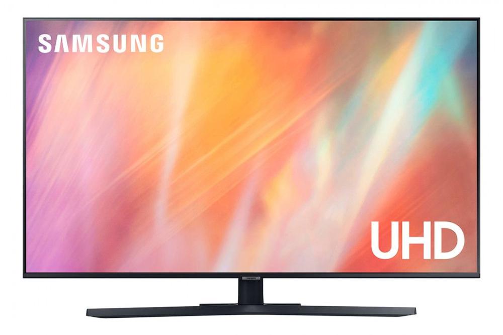 Телевизор LED Samsung 65" UE65AU7500UXRU 7 черный Ultra HD 60Hz DVB-T DVB-T2 DVB-C DVB-S DVB-S2 USB WiFi Smart TV (RUS)