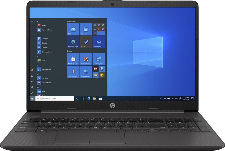 Ноутбук HP 255 G8 Ryzen 5 5500U 8Gb SSD256Gb AMD Radeon 15.6" IPS UWVA FHD (1920x1080) Windows 10 Professional 64 dk.silver WiFi BT Cam