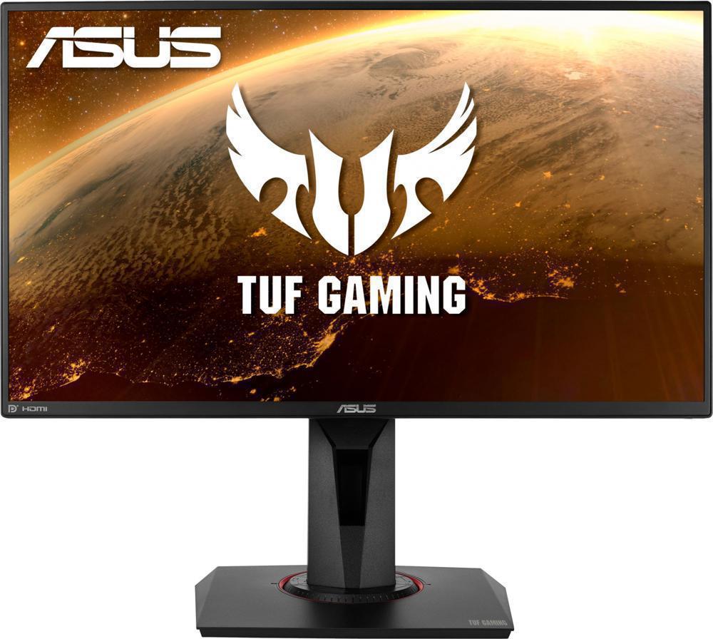 Монитор Asus 24.5" TUF Gaming VG258QM черный TN LED 16:9 HDMI M/M матовая HAS Piv 400cd 170гр/160гр 1920x1080 280Hz DP FHD 5.1кг
