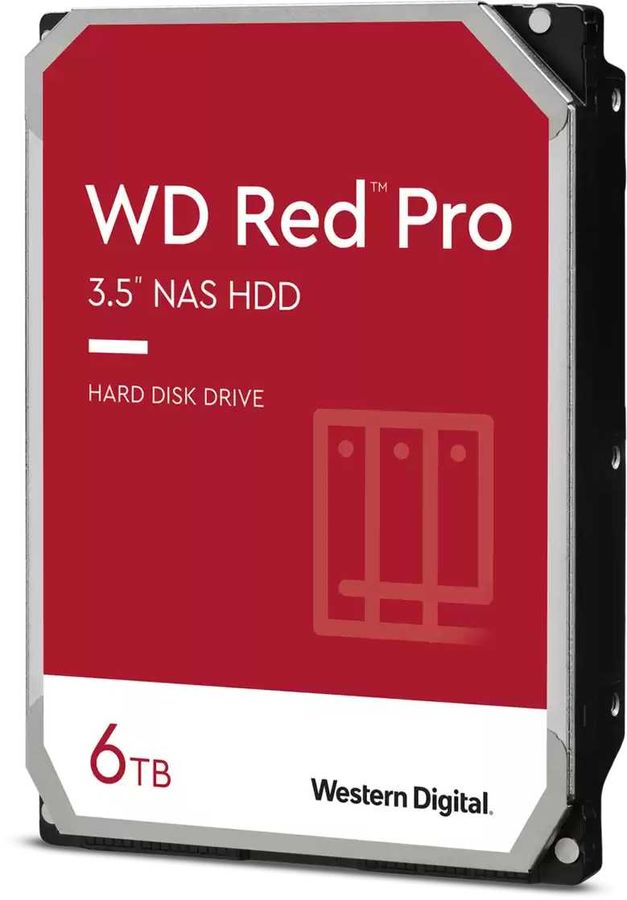 Жесткий диск WD SATA-III 6Tb WD6003FFBX NAS Red Pro (7200rpm) 256Mb 3.5"
