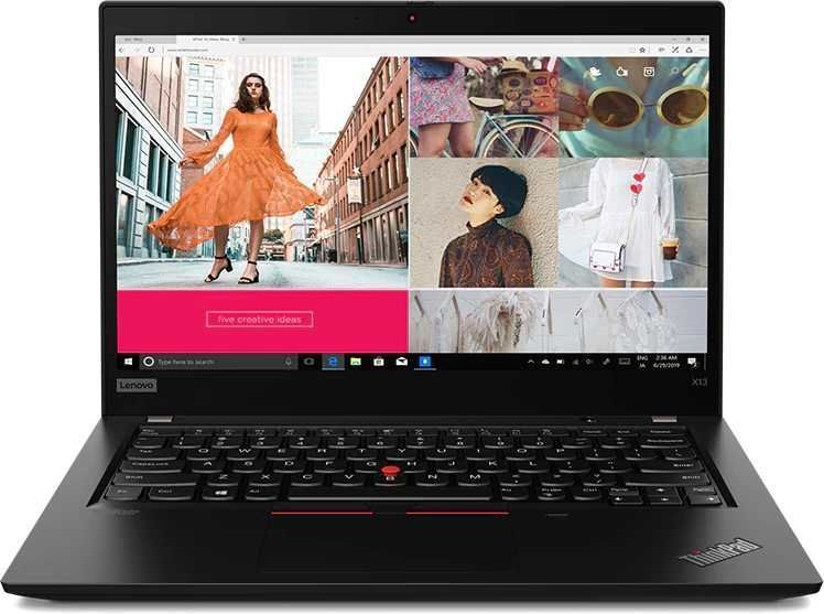 Ноутбук Lenovo ThinkPad X13 G1 Core i5 10310U 16Gb SSD512Gb Intel UHD Graphics 13.3" HD (1366x768) Windows 10 Professional 64 black WiFi BT Cam