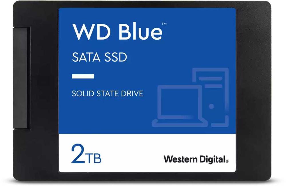 Накопитель SSD WD SATA-III 2TB WDS200T2B0A Blue 2.5"