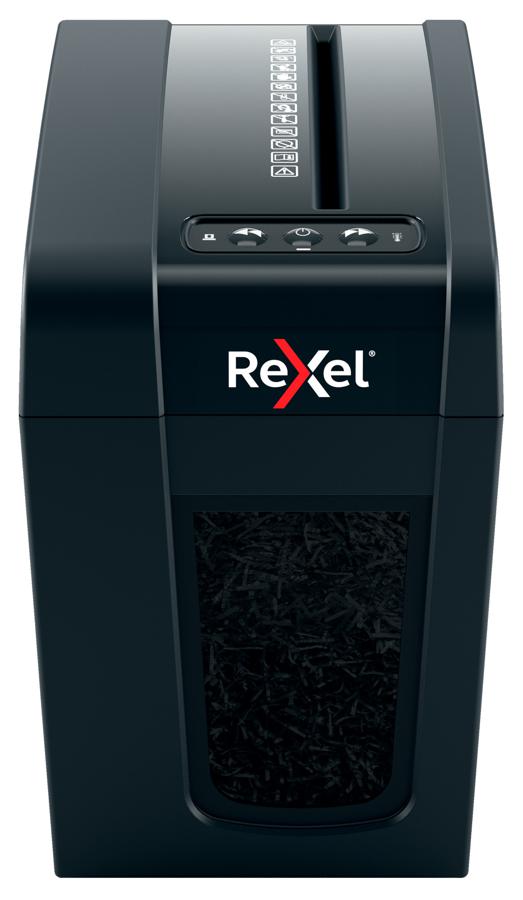Шредер Rexel Secure X6-SL EU черный (секр.P-4) фрагменты 6лист. 10лтр. скрепки скобы
