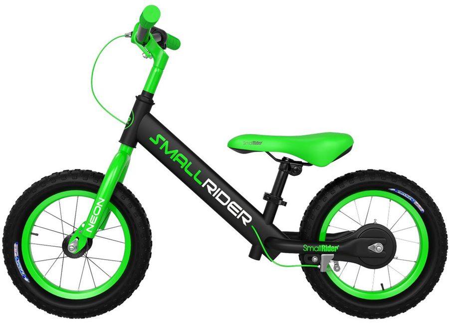 Беговел Small Rider Ranger 3 Neon кол.:12" зеленый 4.2кг (MEGA004)