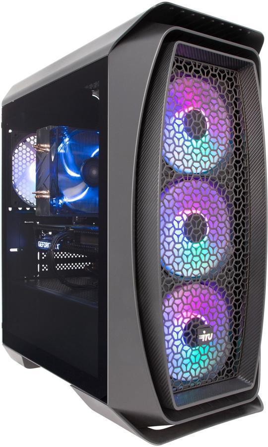 Корпус Aerocool Aero One Mini Frost-G-BK-v1 IRU черный без БП ATX 2x120mm 2x140mm 2xUSB3.0 audio bott PSU