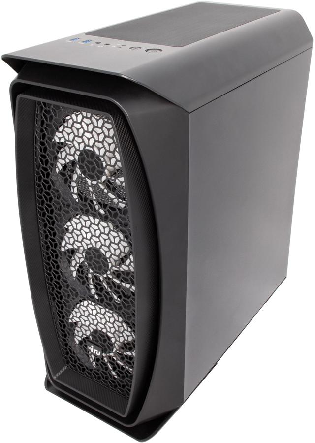 Корпус Aerocool Aero One Mini Frost-G-BK-v1 IRU черный без БП ATX 2x120mm 2x140mm 2xUSB3.0 audio bott PSU
