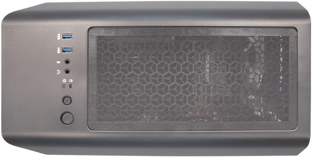 Корпус Aerocool Aero One Mini Frost-G-BK-v1 IRU черный без БП ATX 2x120mm 2x140mm 2xUSB3.0 audio bott PSU