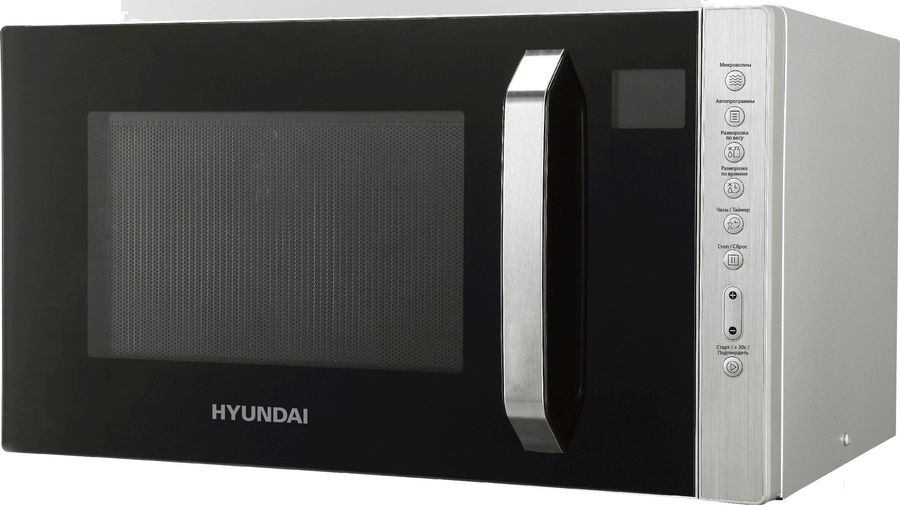 Микроволновая Печь Hyundai HYM-M2066 23л. 800Вт серебристый